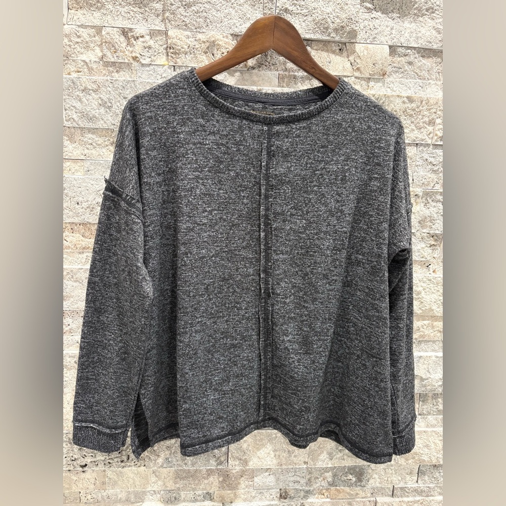 Set Cozy Gray Long Sleeve Sweater and pants lounging set size S